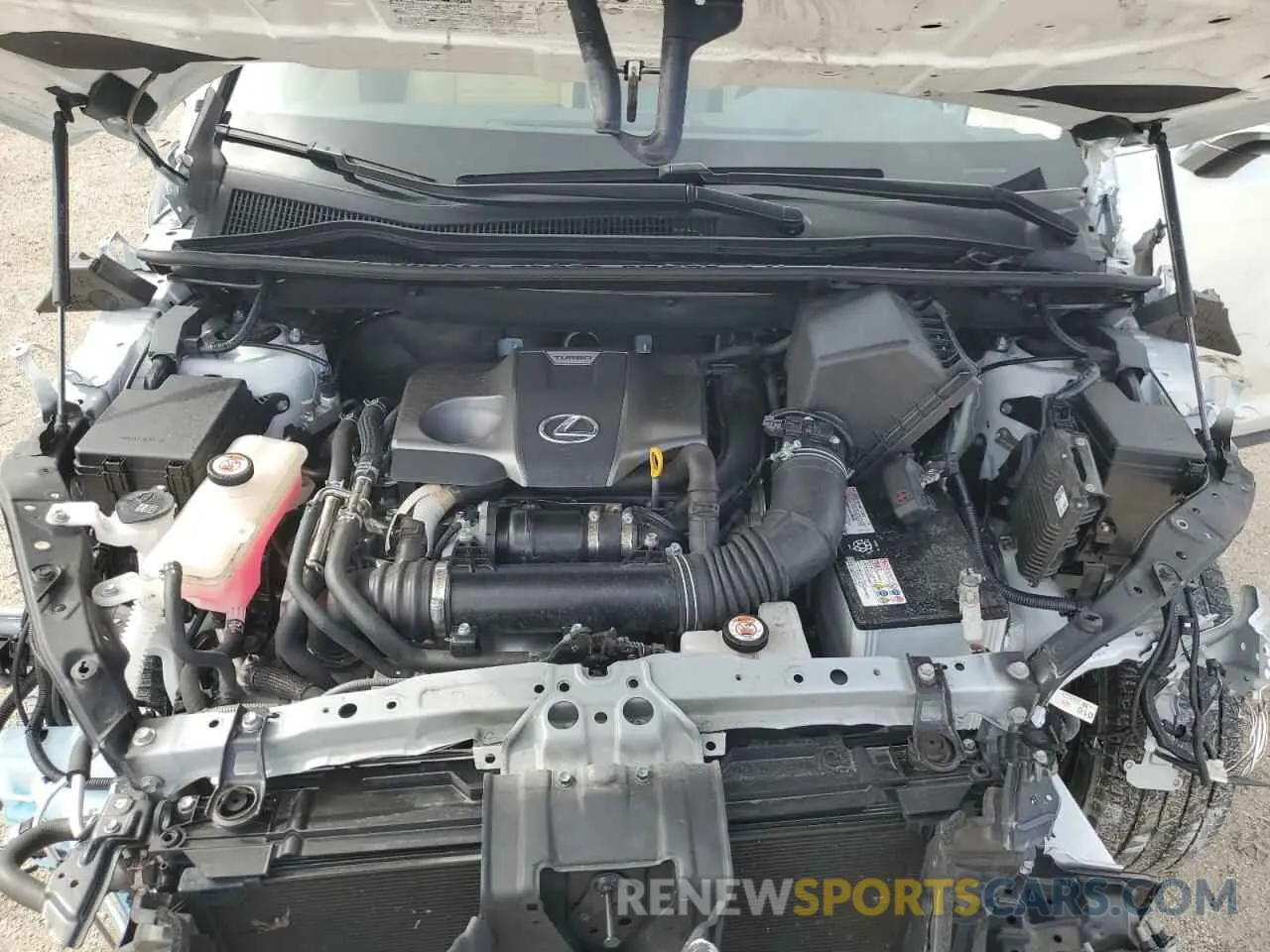 12 fotografías del automóvil dañado JTJAARBZ2L2175079 LEXUS NX 2020