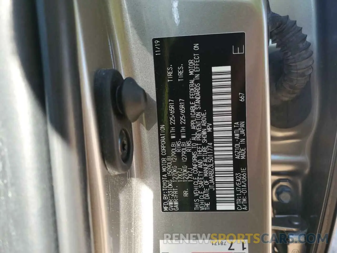 15 fotografías del automóvil dañado JTJAARBZ3L5011774 LEXUS NX 2020