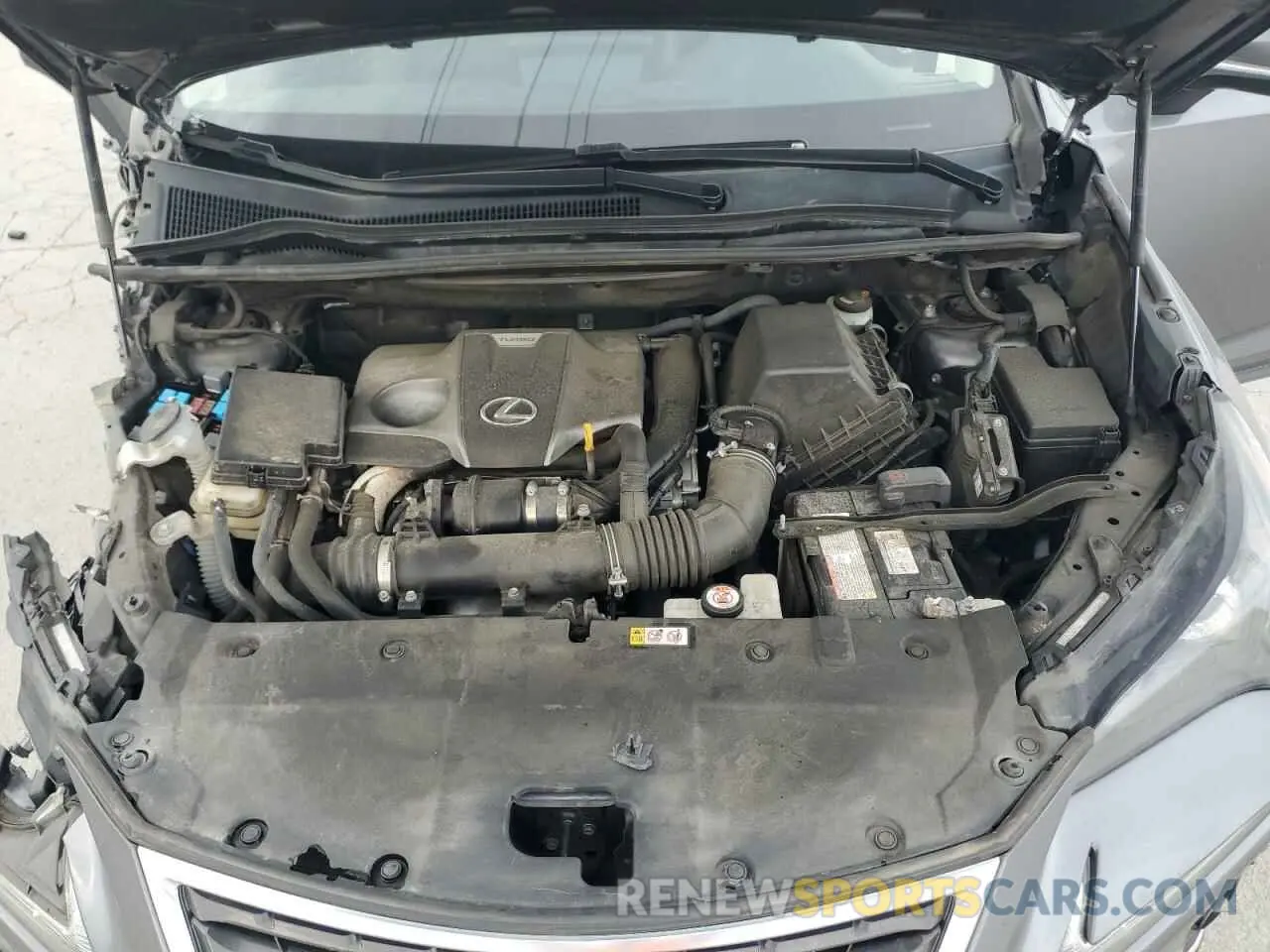 12 fotografías del automóvil dañado JTJAARBZ3L5017784 LEXUS NX 2020