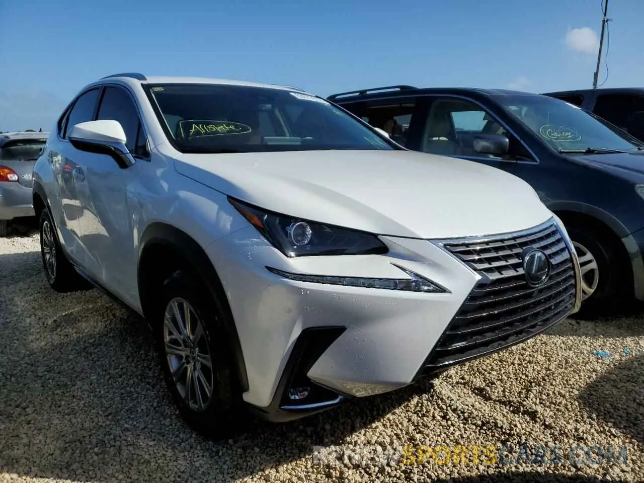 1 fotografías del automóvil dañado JTJAARBZ6L5016614 LEXUS NX 2020