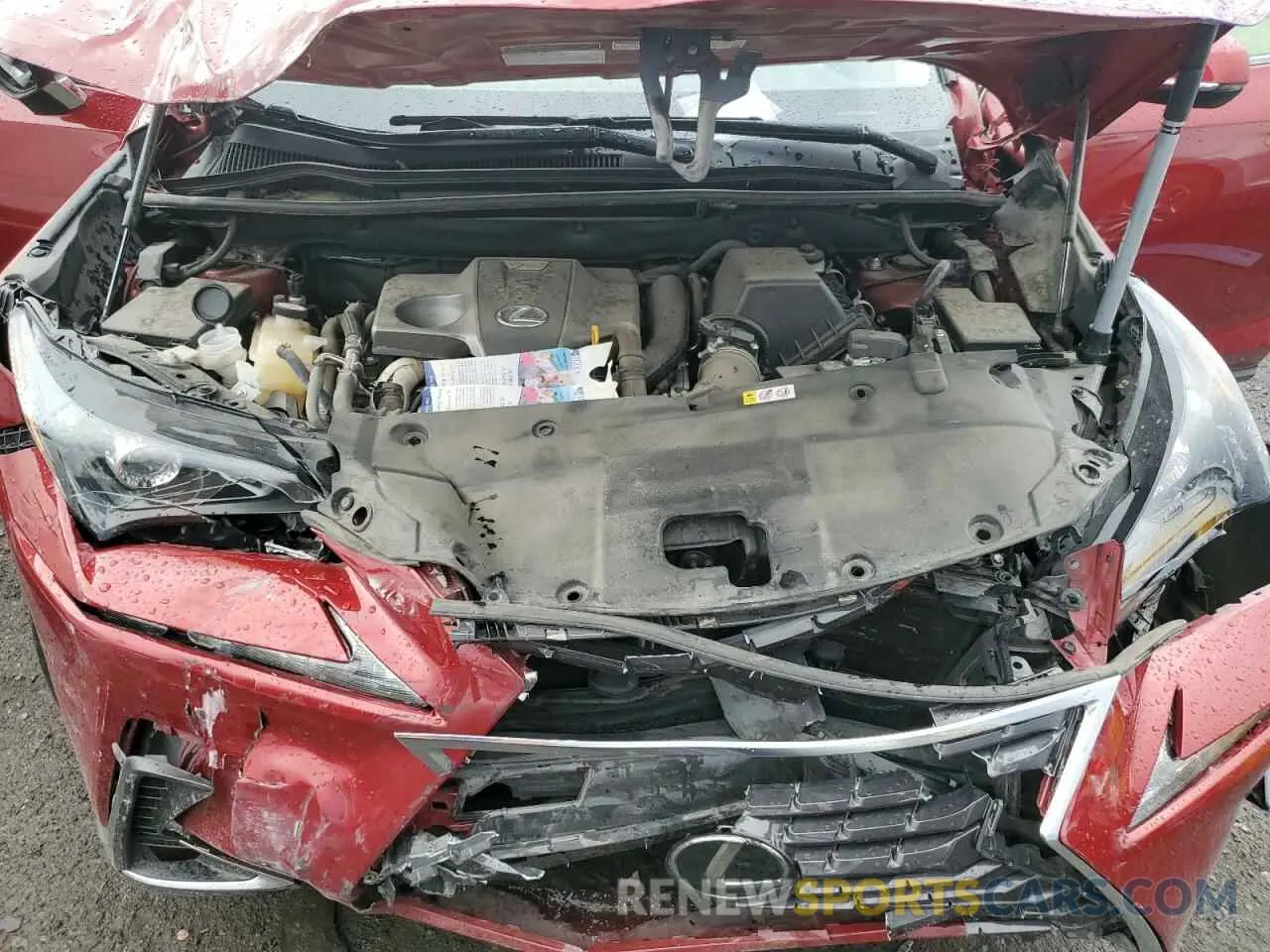 7 fotografías del automóvil dañado JTJAARBZ7L5011910 LEXUS NX 2020