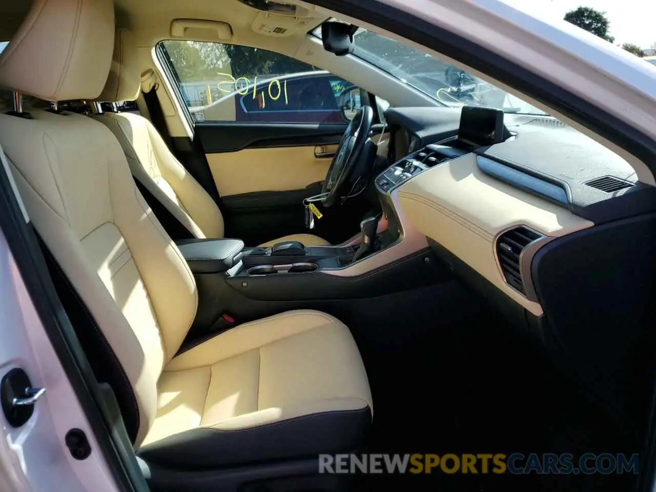 5 fotografías del automóvil dañado JTJAARBZ8L5009146 LEXUS NX 2020