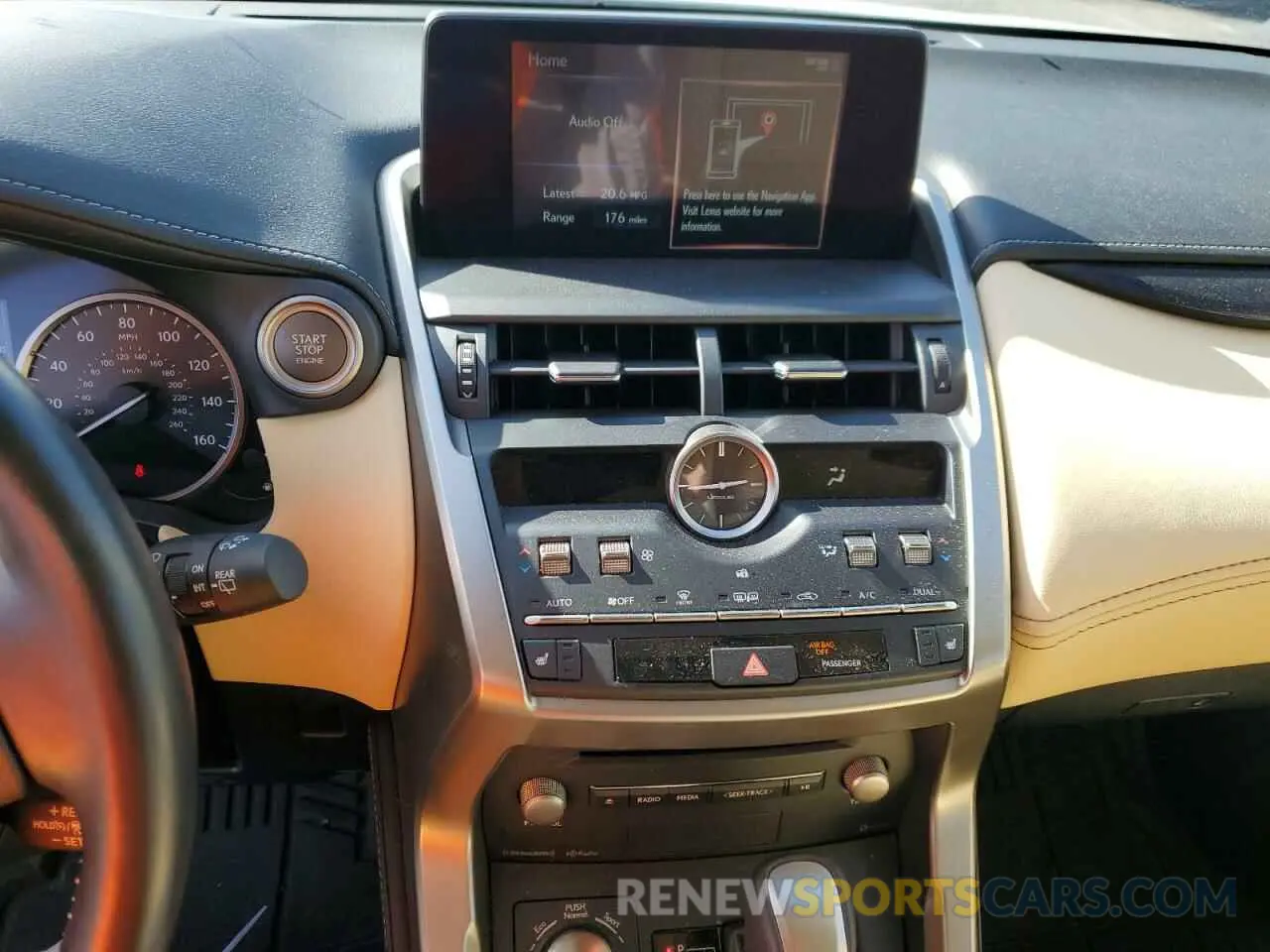 9 fotografías del automóvil dañado JTJAARBZ8L5009146 LEXUS NX 2020