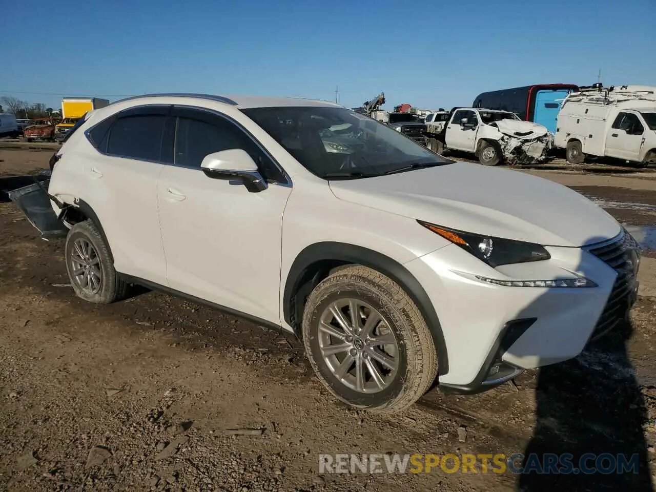 4 fotografías del automóvil dañado JTJAARBZ9L2174253 LEXUS NX 2020