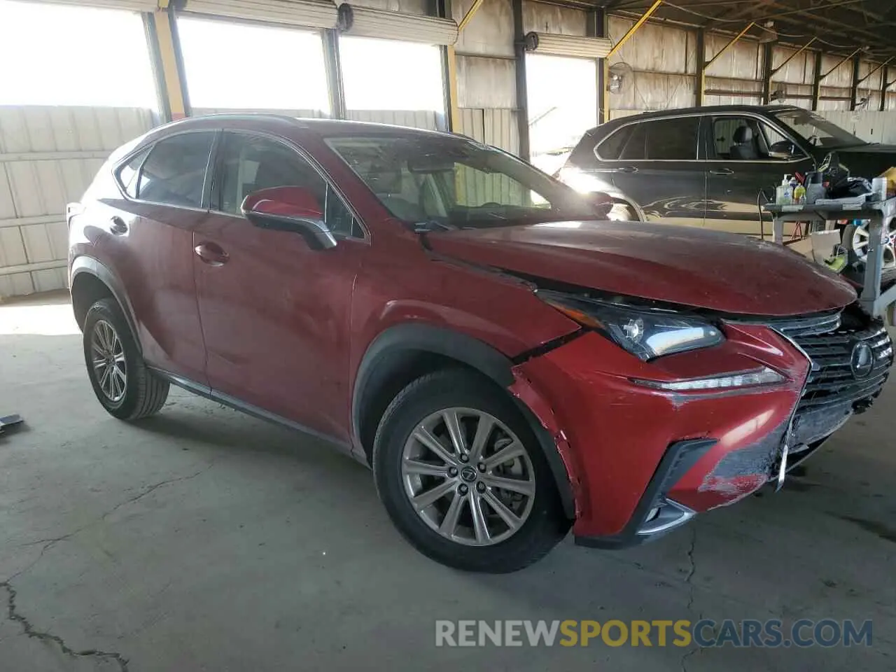 4 fotografías del automóvil dañado JTJAARBZXL5001159 LEXUS NX 2020