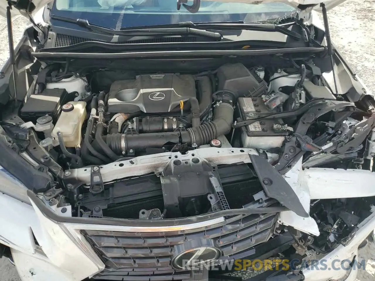 12 fotografías del automóvil dañado JTJAARBZXL5015708 LEXUS NX 2020