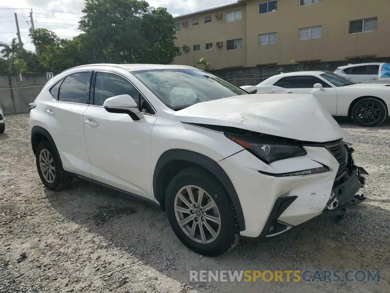 4 fotografías del automóvil dañado JTJAARBZXL5015708 LEXUS NX 2020