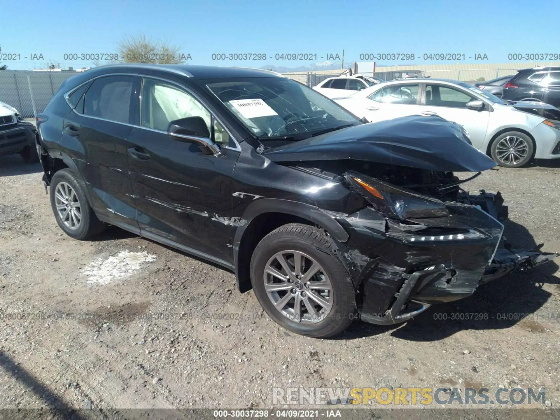 1 fotografías del automóvil dañado JTJAARDZ2L5007650 LEXUS NX 2020