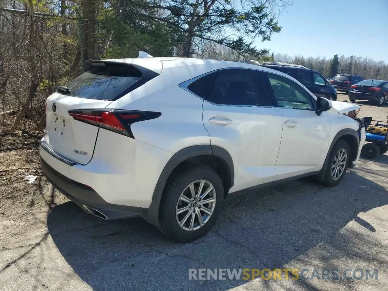 3 fotografías del automóvil dañado JTJAARDZ3L5000125 LEXUS NX 2020