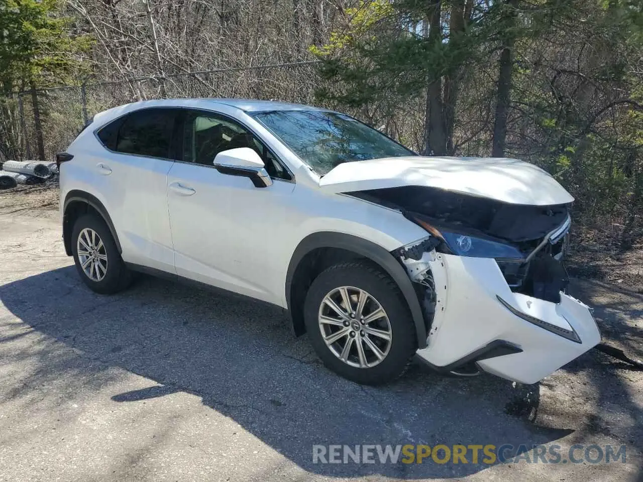 4 fotografías del automóvil dañado JTJAARDZ3L5000125 LEXUS NX 2020