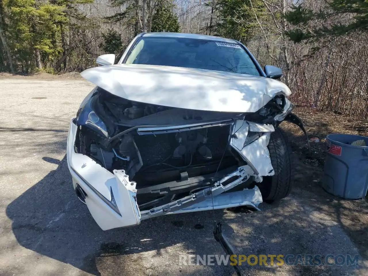 5 fotografías del automóvil dañado JTJAARDZ3L5000125 LEXUS NX 2020