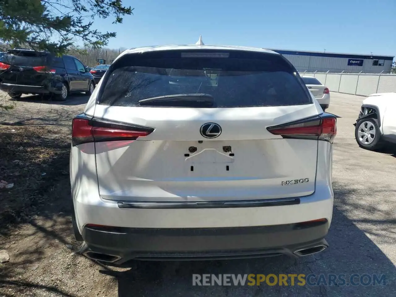 6 fotografías del automóvil dañado JTJAARDZ3L5000125 LEXUS NX 2020