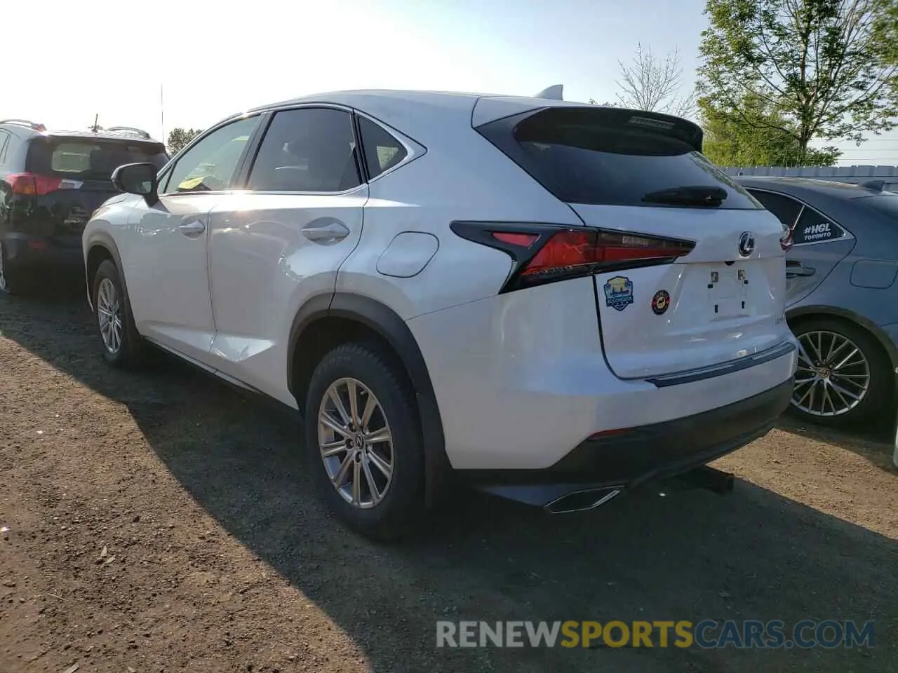 3 fotografías del automóvil dañado JTJAARDZ9L5015258 LEXUS NX 2020