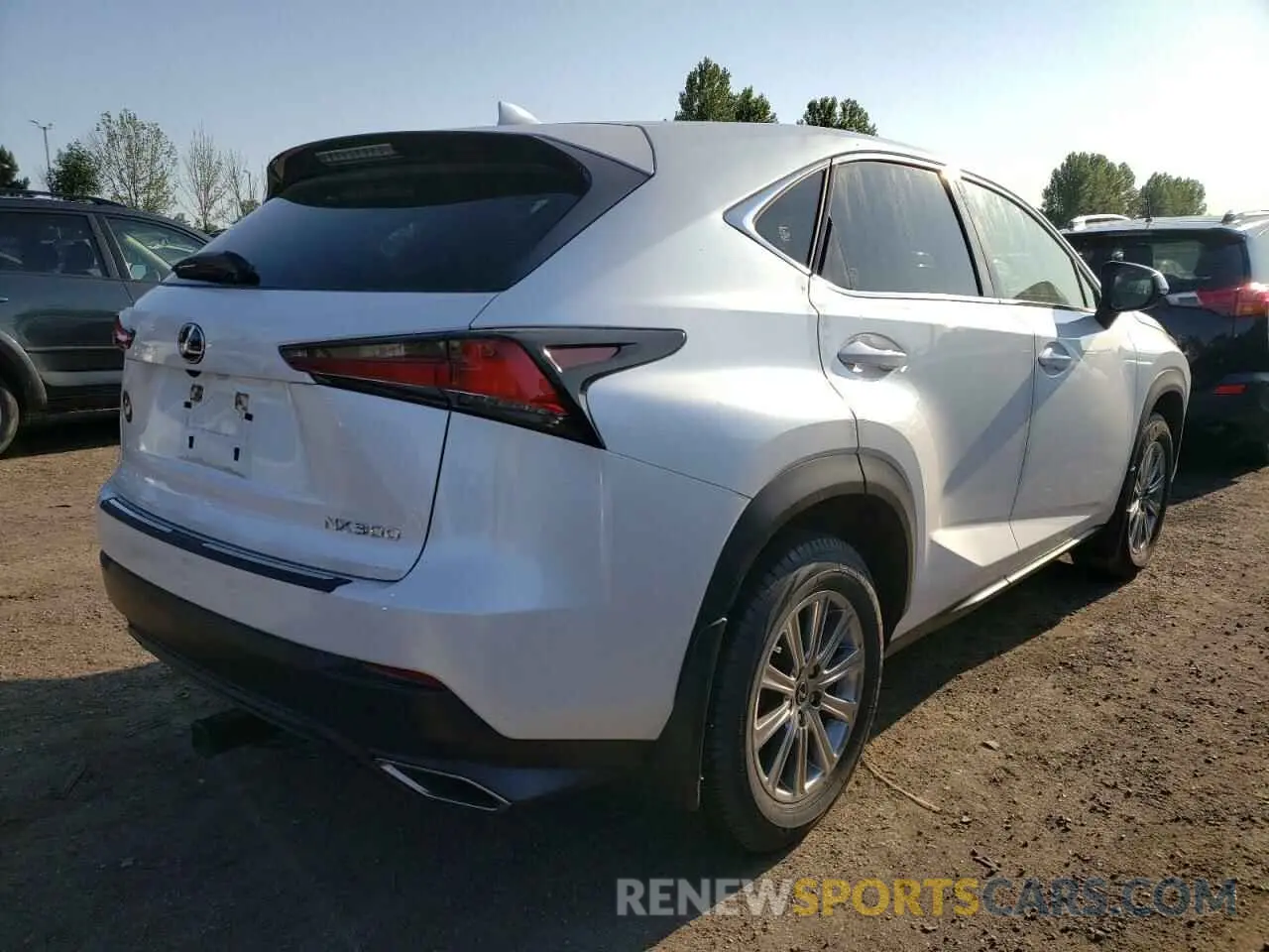 4 fotografías del automóvil dañado JTJAARDZ9L5015258 LEXUS NX 2020