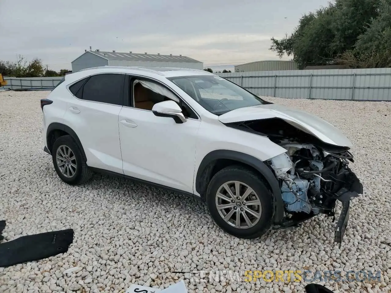 4 fotografías del automóvil dañado JTJDARBZ0L2173960 LEXUS NX 2020