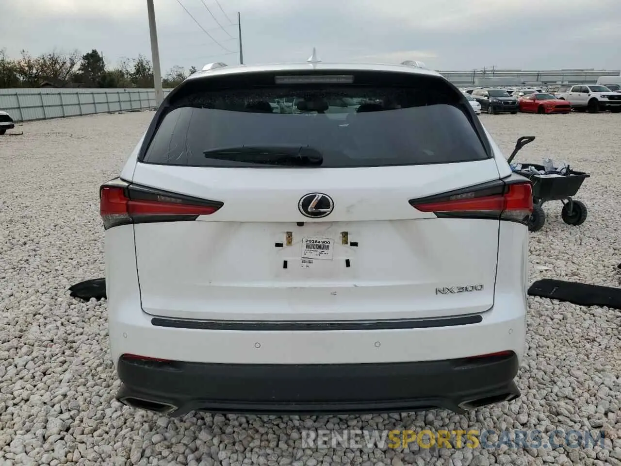 6 fotografías del automóvil dañado JTJDARBZ0L2173960 LEXUS NX 2020