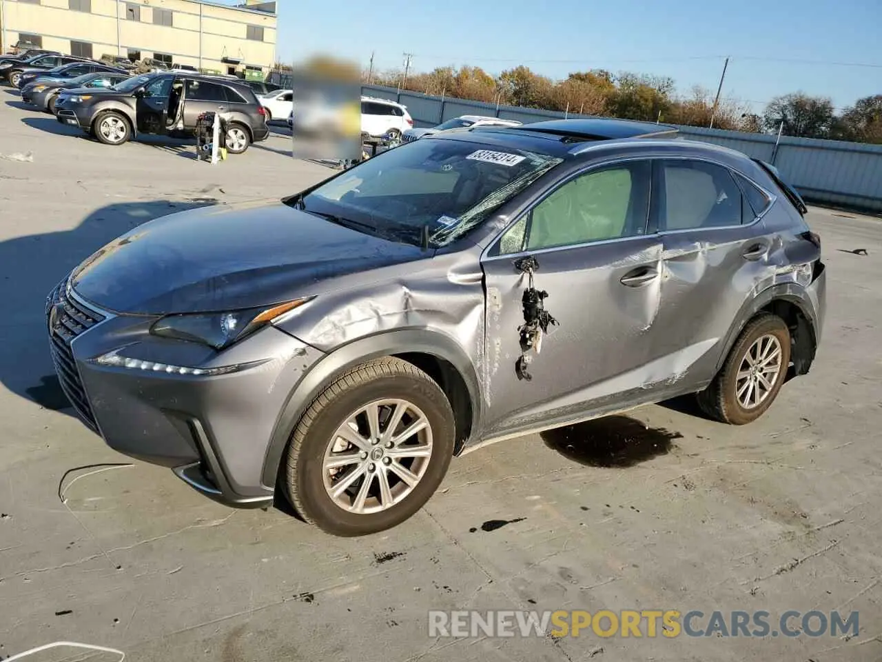 1 fotografías del automóvil dañado JTJDARBZ2L2177413 LEXUS NX 2020