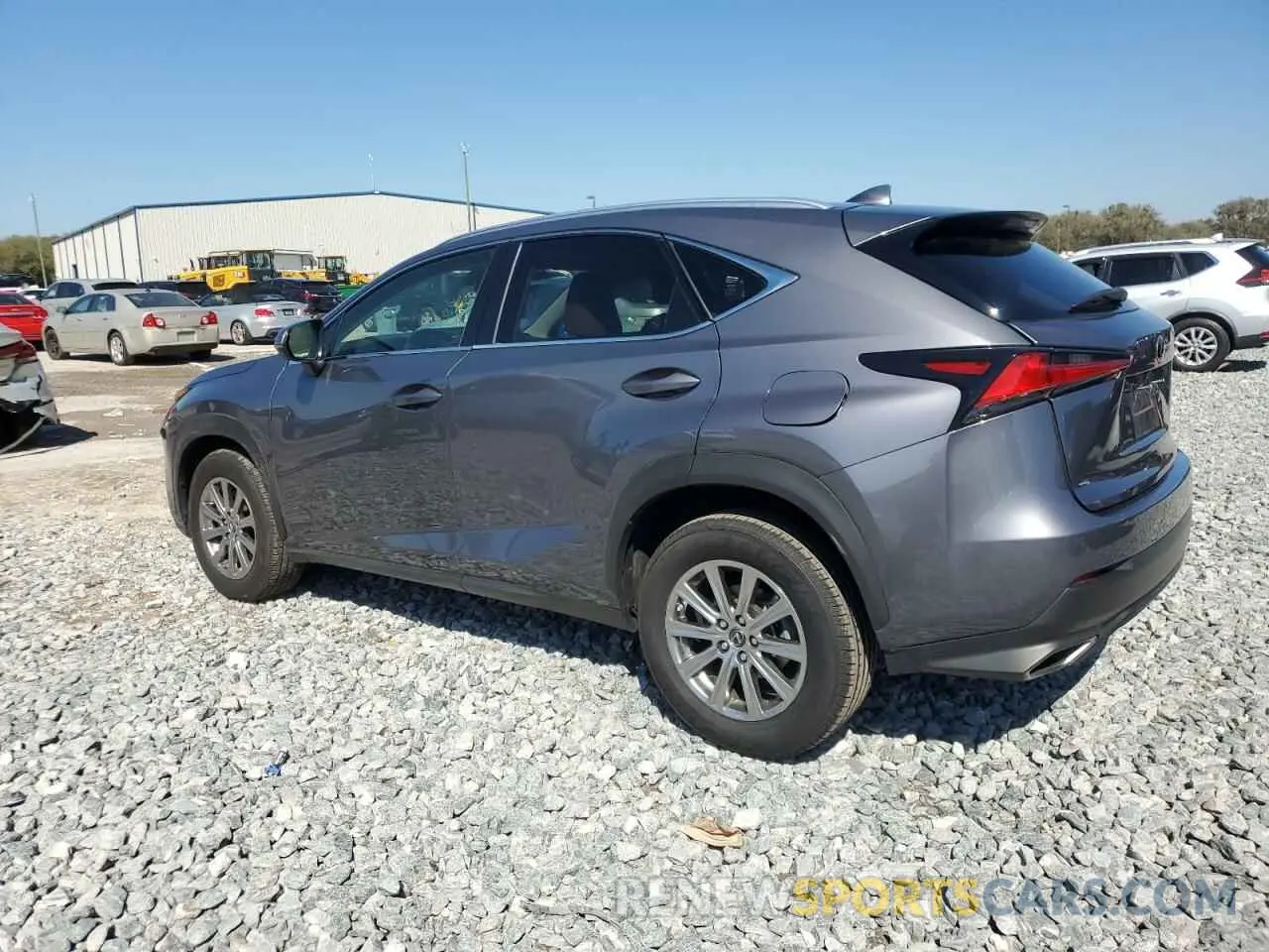 2 fotografías del automóvil dañado JTJDARBZ3L5000674 LEXUS NX 2020