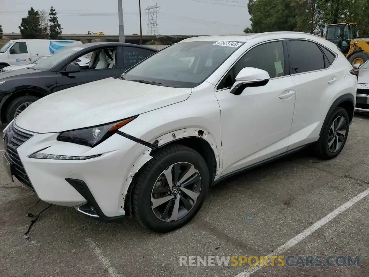 1 fotografías del automóvil dañado JTJDARBZ3L5004692 LEXUS NX 2020