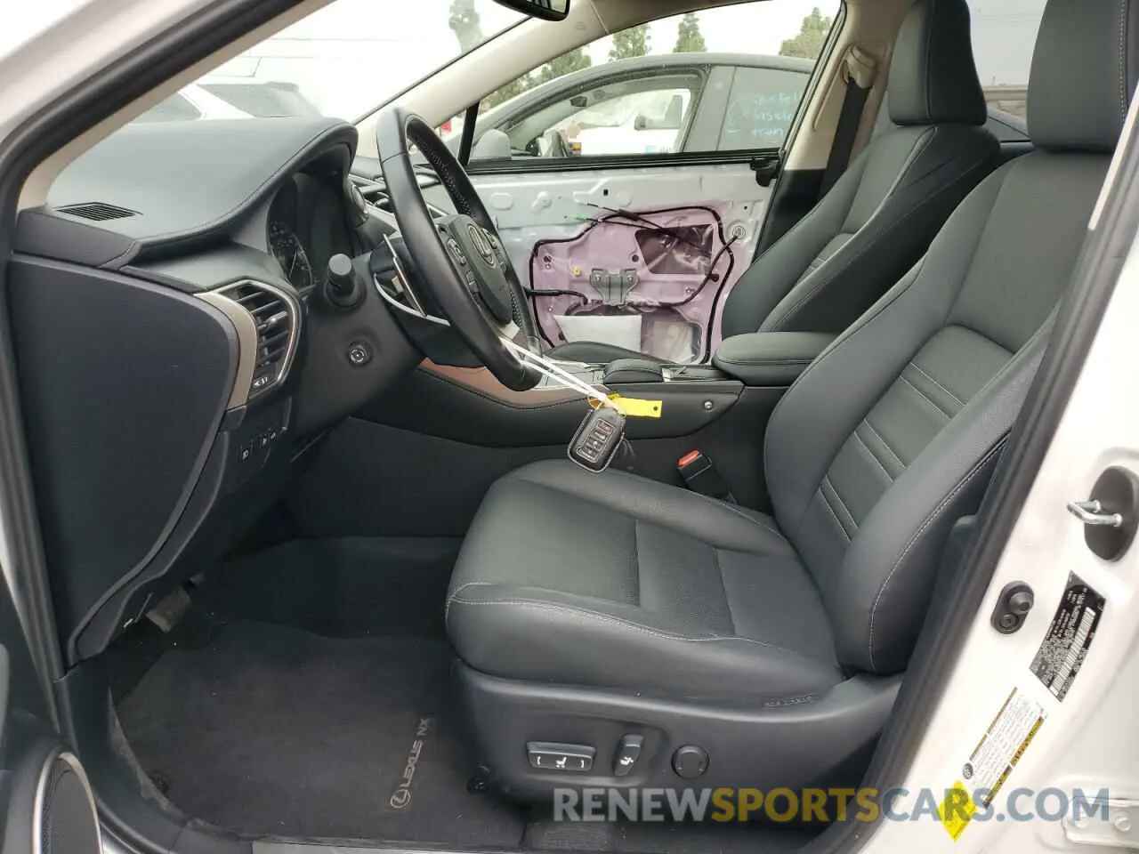 7 fotografías del automóvil dañado JTJDARBZ3L5004692 LEXUS NX 2020