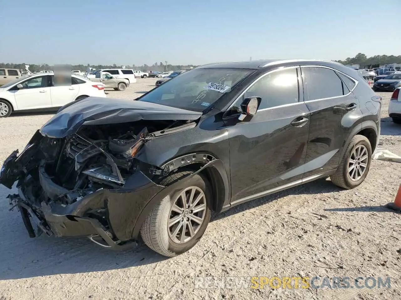 1 fotografías del automóvil dañado JTJDARBZ3L5014462 LEXUS NX 2020