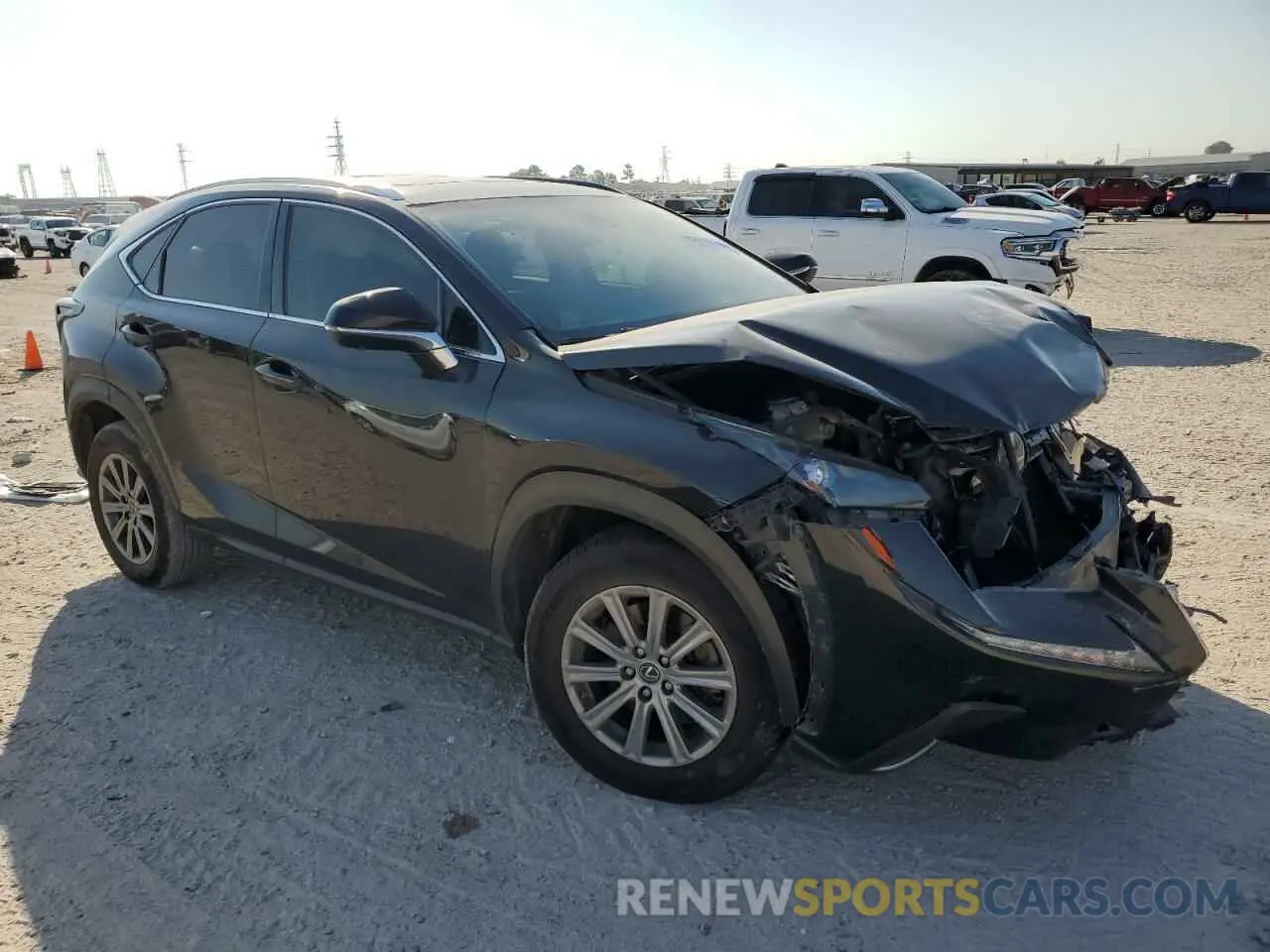 4 fotografías del automóvil dañado JTJDARBZ3L5014462 LEXUS NX 2020