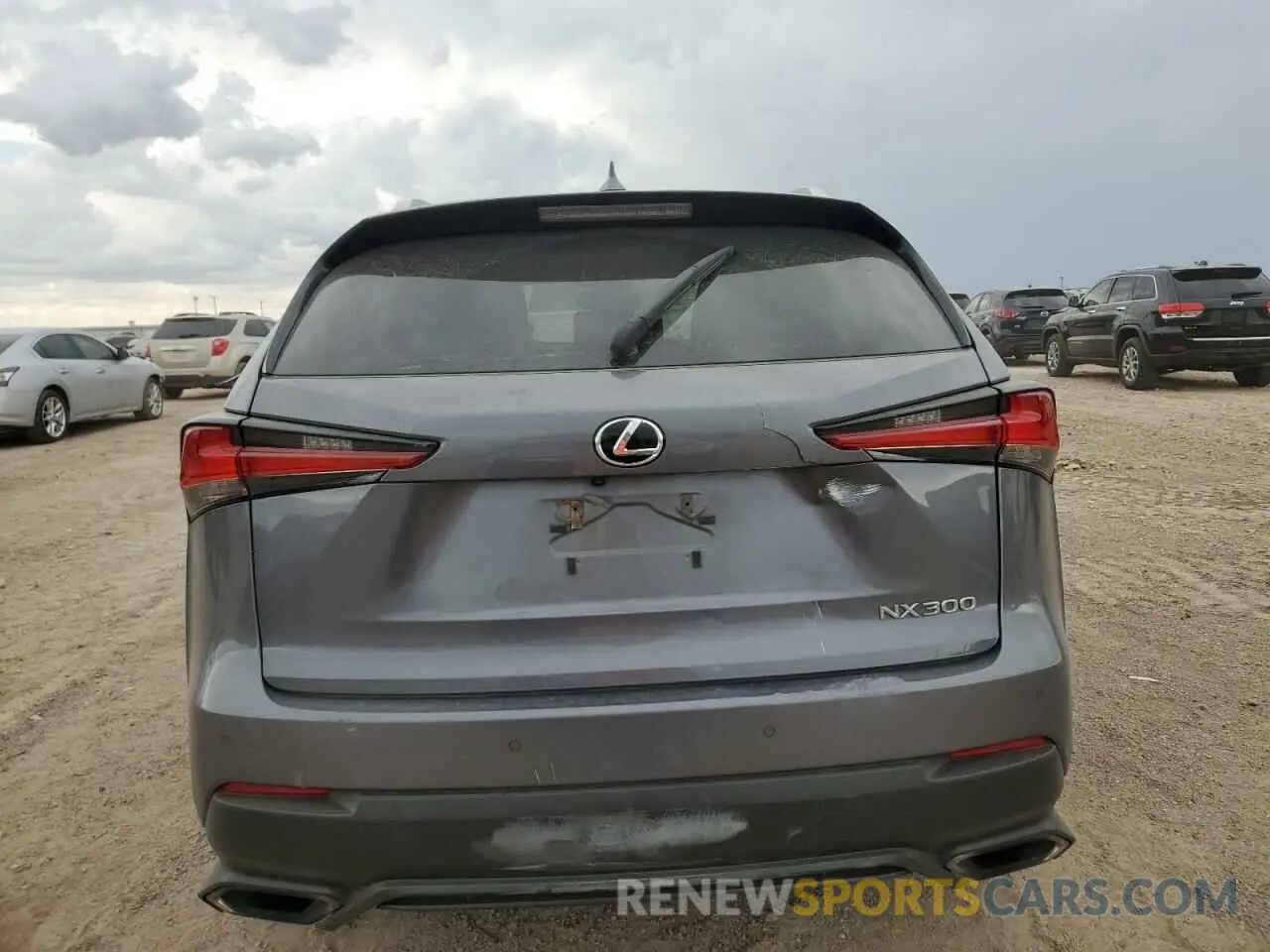 6 fotografías del automóvil dañado JTJDARBZ4L2171340 LEXUS NX 2020