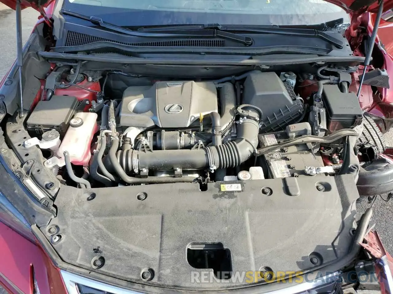 7 fotografías del automóvil dañado JTJDARBZ4L5005110 LEXUS NX 2020