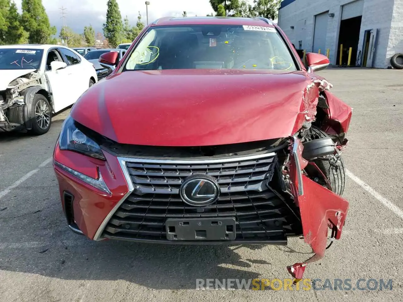 9 fotografías del automóvil dañado JTJDARBZ4L5005110 LEXUS NX 2020