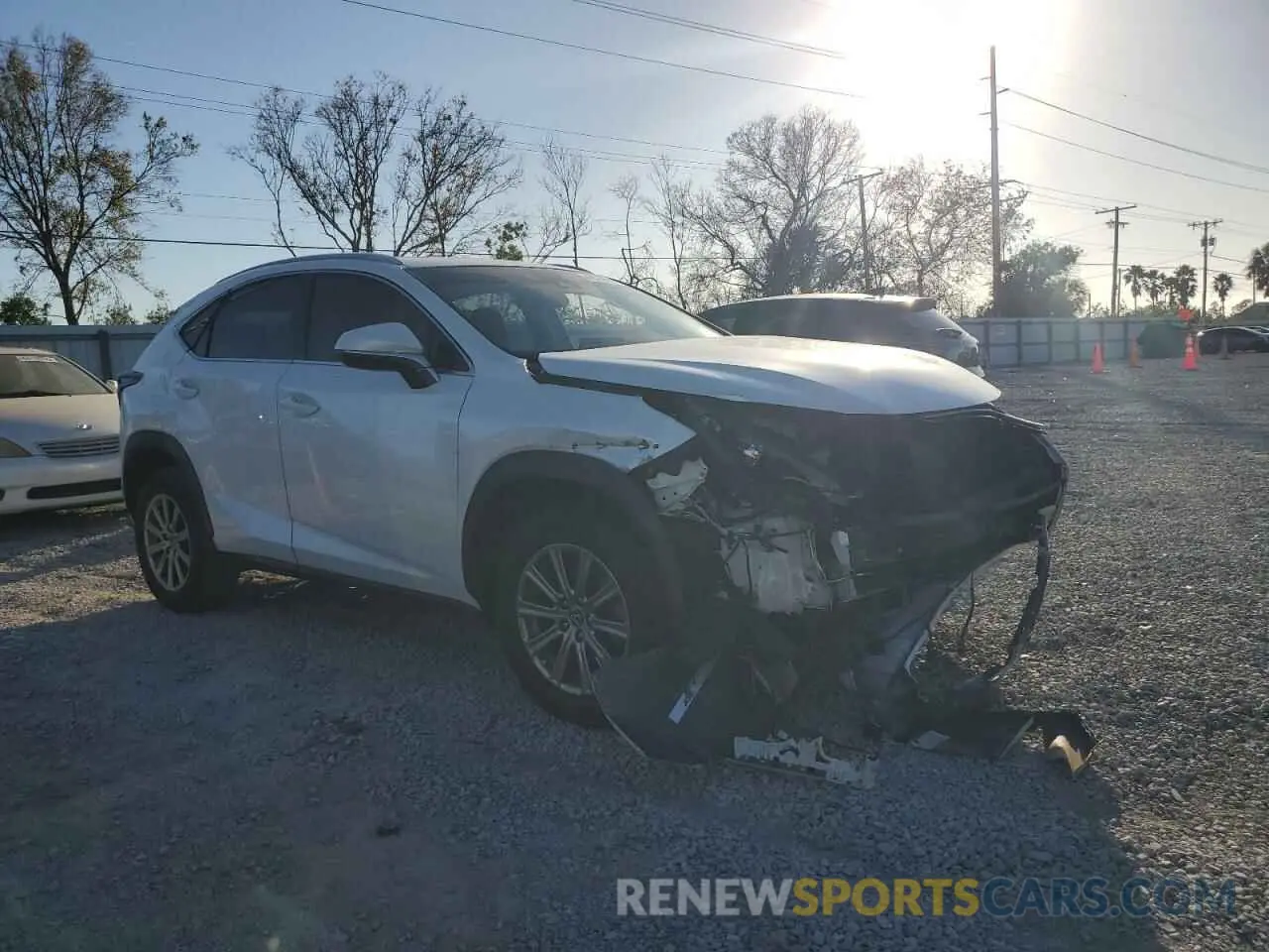 4 fotografías del automóvil dañado JTJDARBZ4L5010176 LEXUS NX 2020
