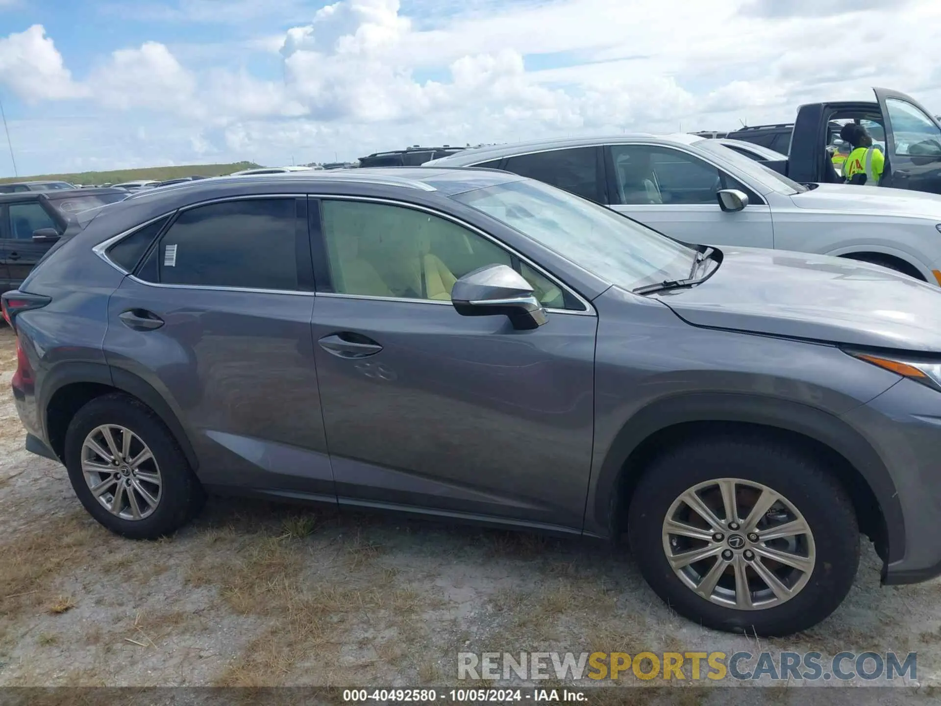 14 fotografías del automóvil dañado JTJDARBZ5L2173730 LEXUS NX 2020