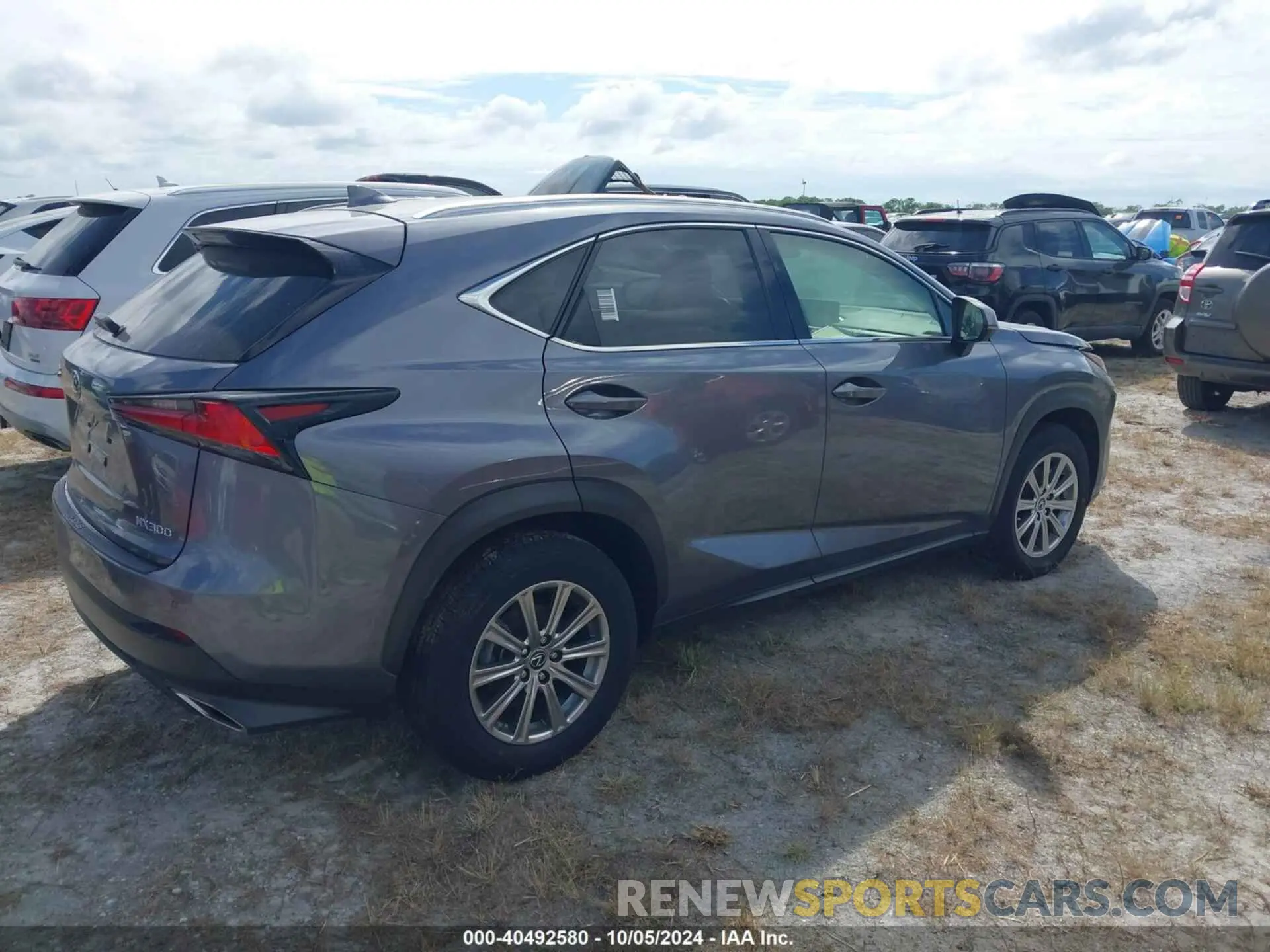 4 fotografías del automóvil dañado JTJDARBZ5L2173730 LEXUS NX 2020