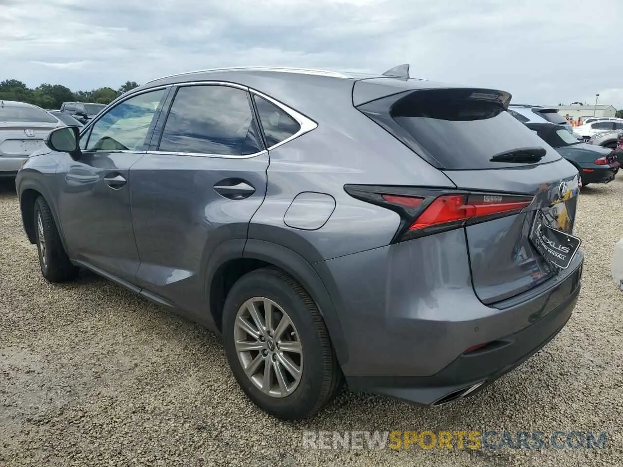 2 fotografías del automóvil dañado JTJDARBZ6L2171517 LEXUS NX 2020