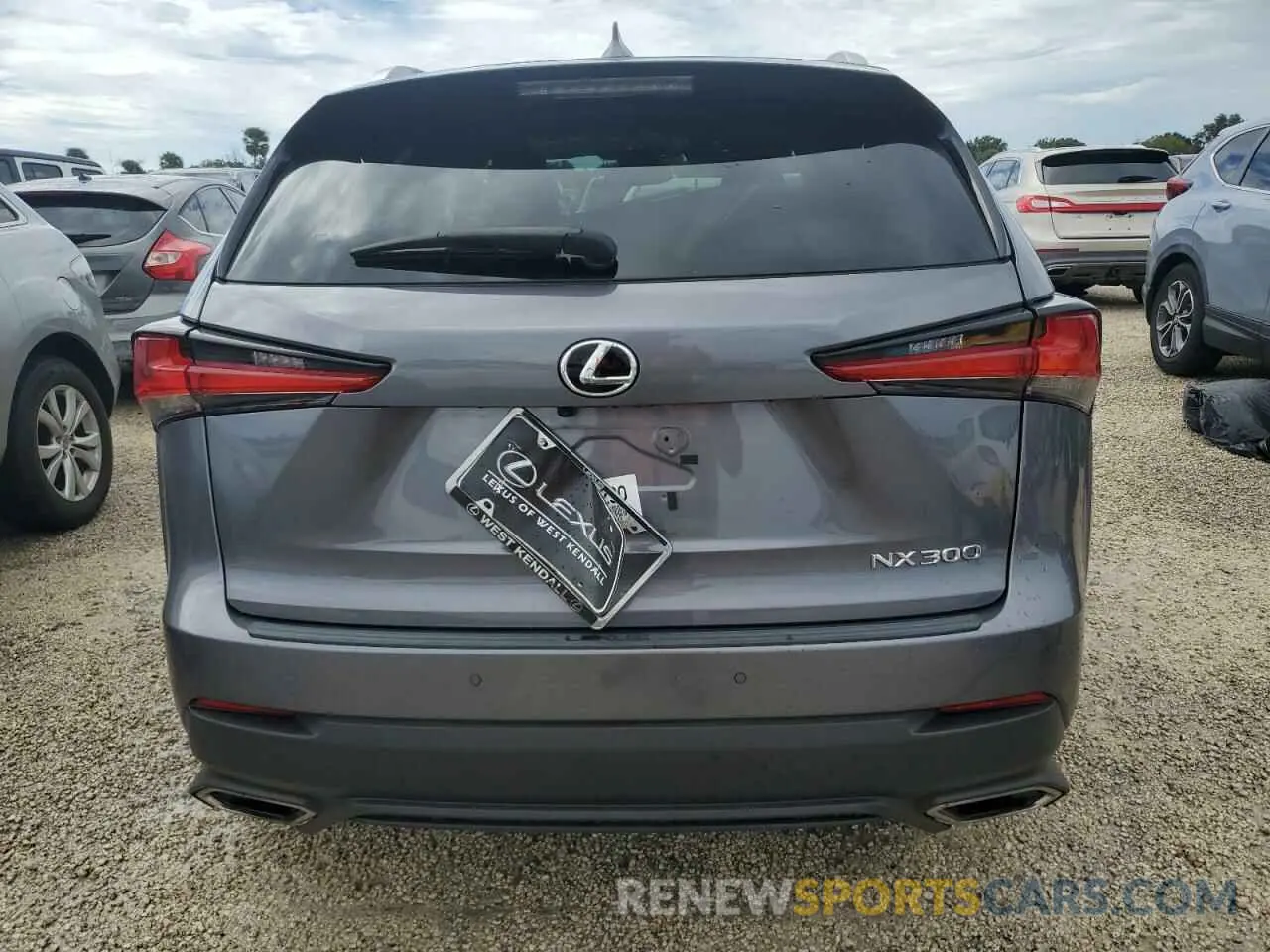 6 fotografías del automóvil dañado JTJDARBZ6L2171517 LEXUS NX 2020