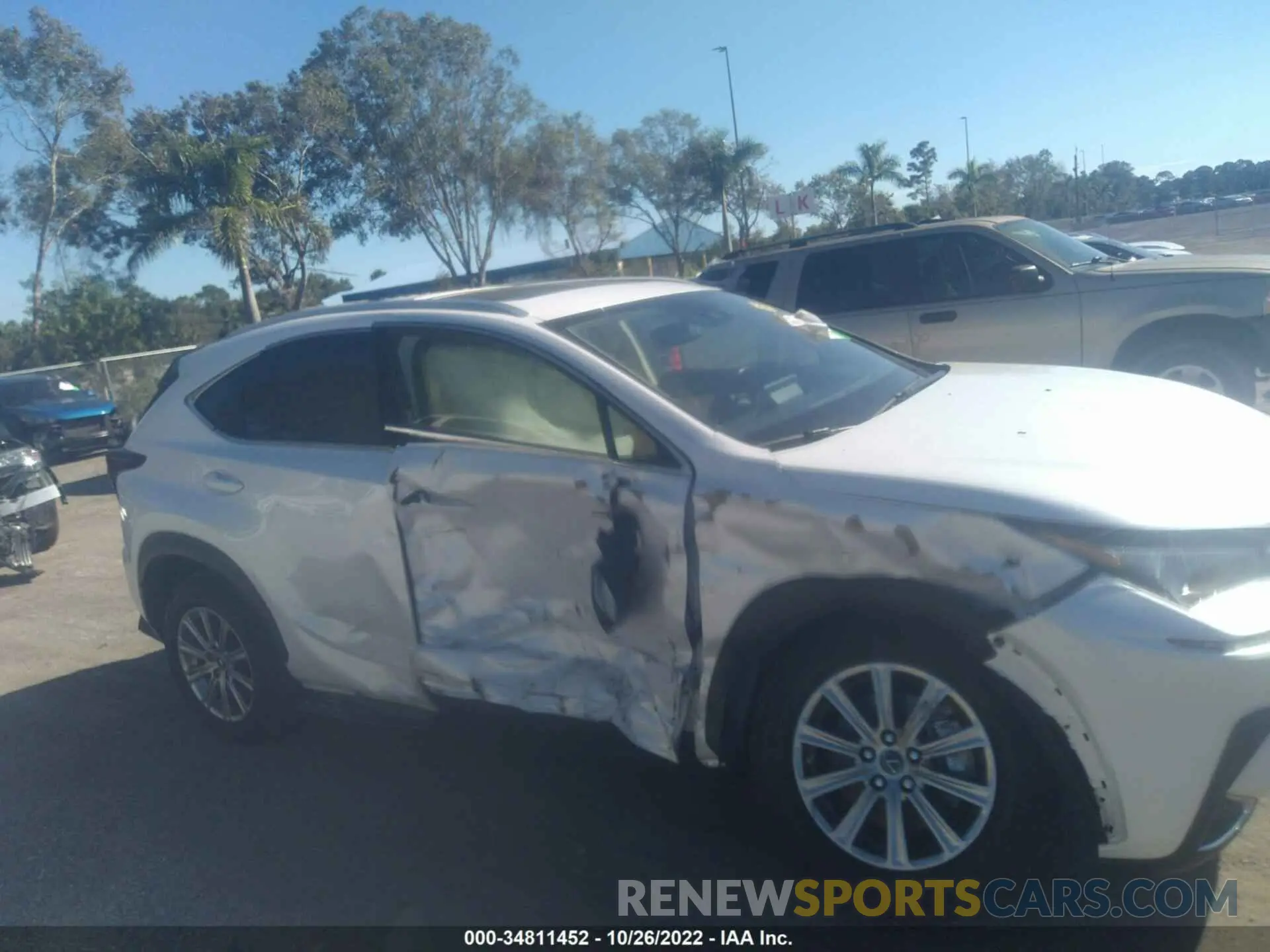 6 fotografías del automóvil dañado JTJDARBZ6L5016268 LEXUS NX 2020