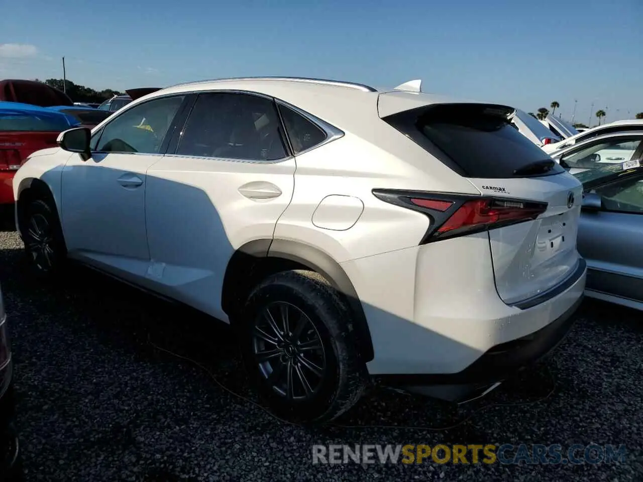2 fotografías del automóvil dañado JTJDARBZ7L5005098 LEXUS NX 2020