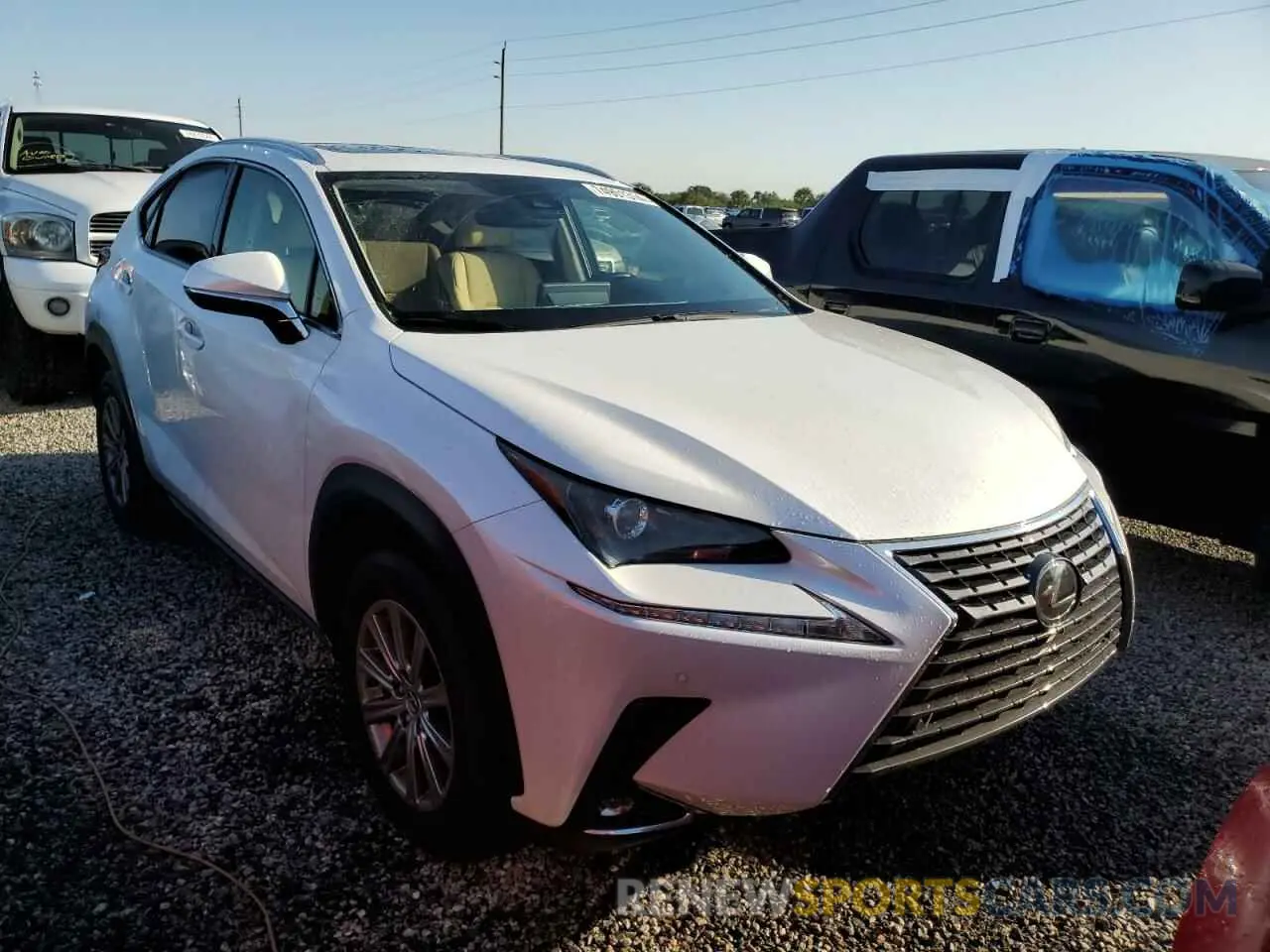 4 fotografías del automóvil dañado JTJDARBZ7L5005098 LEXUS NX 2020