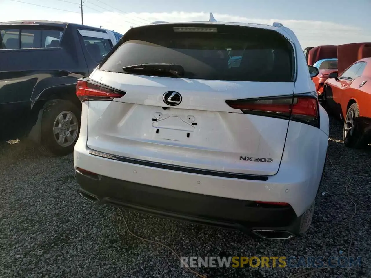 6 fotografías del automóvil dañado JTJDARBZ7L5005098 LEXUS NX 2020