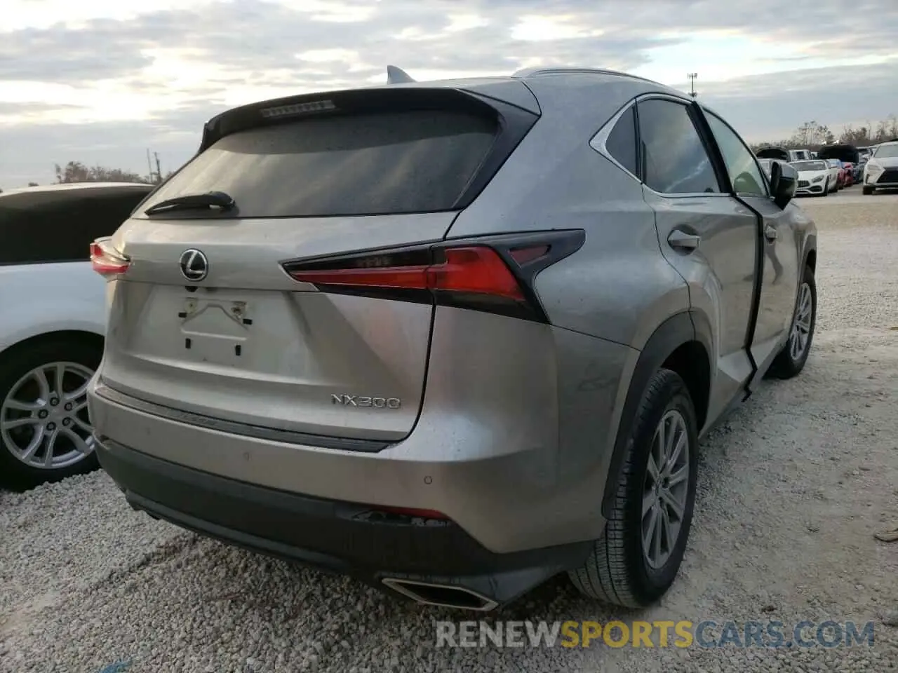 4 fotografías del automóvil dañado JTJDARBZ7L5013671 LEXUS NX 2020