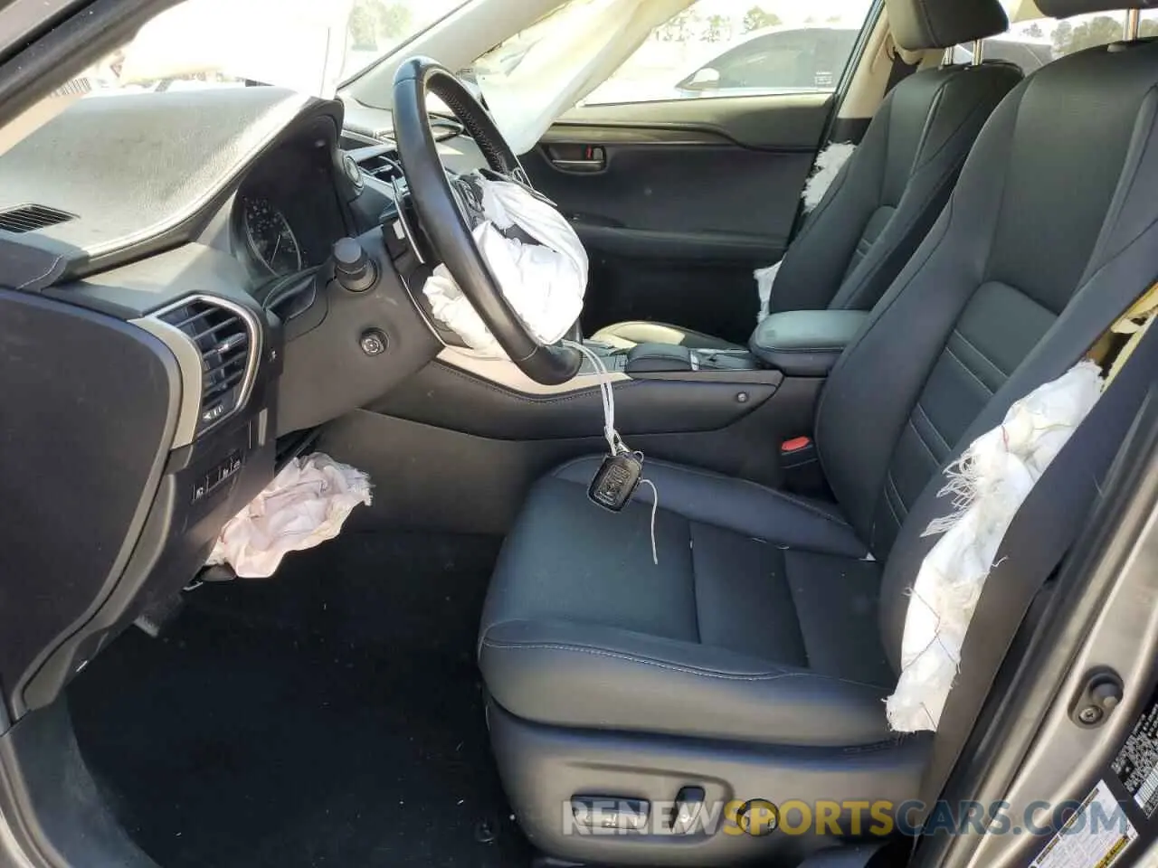 7 fotografías del automóvil dañado JTJDARBZ8L2171552 LEXUS NX 2020