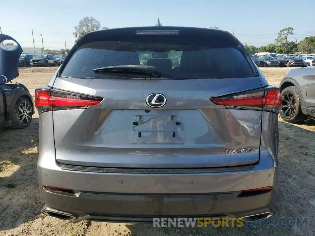 6 fotografías del automóvil dañado JTJDARBZ8L2177819 LEXUS NX 2020