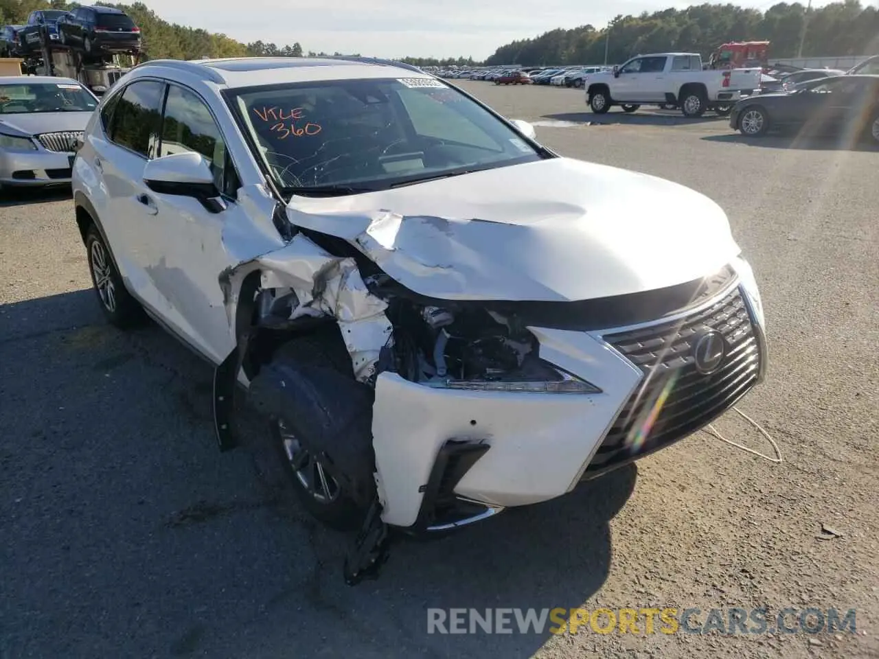1 fotografías del automóvil dañado JTJDARBZ8L5001321 LEXUS NX 2020