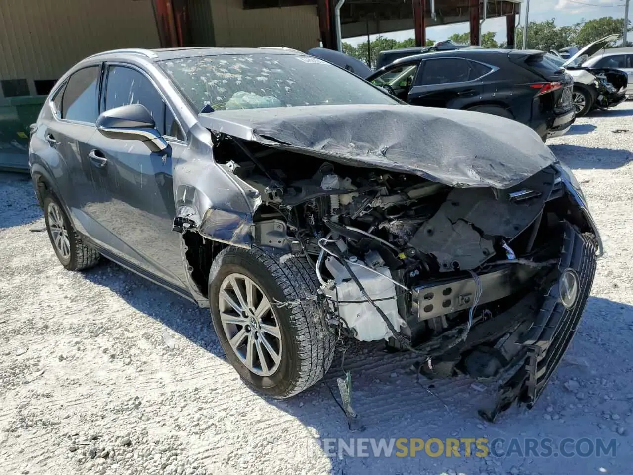 1 fotografías del automóvil dañado JTJDARBZ9L2176114 LEXUS NX 2020