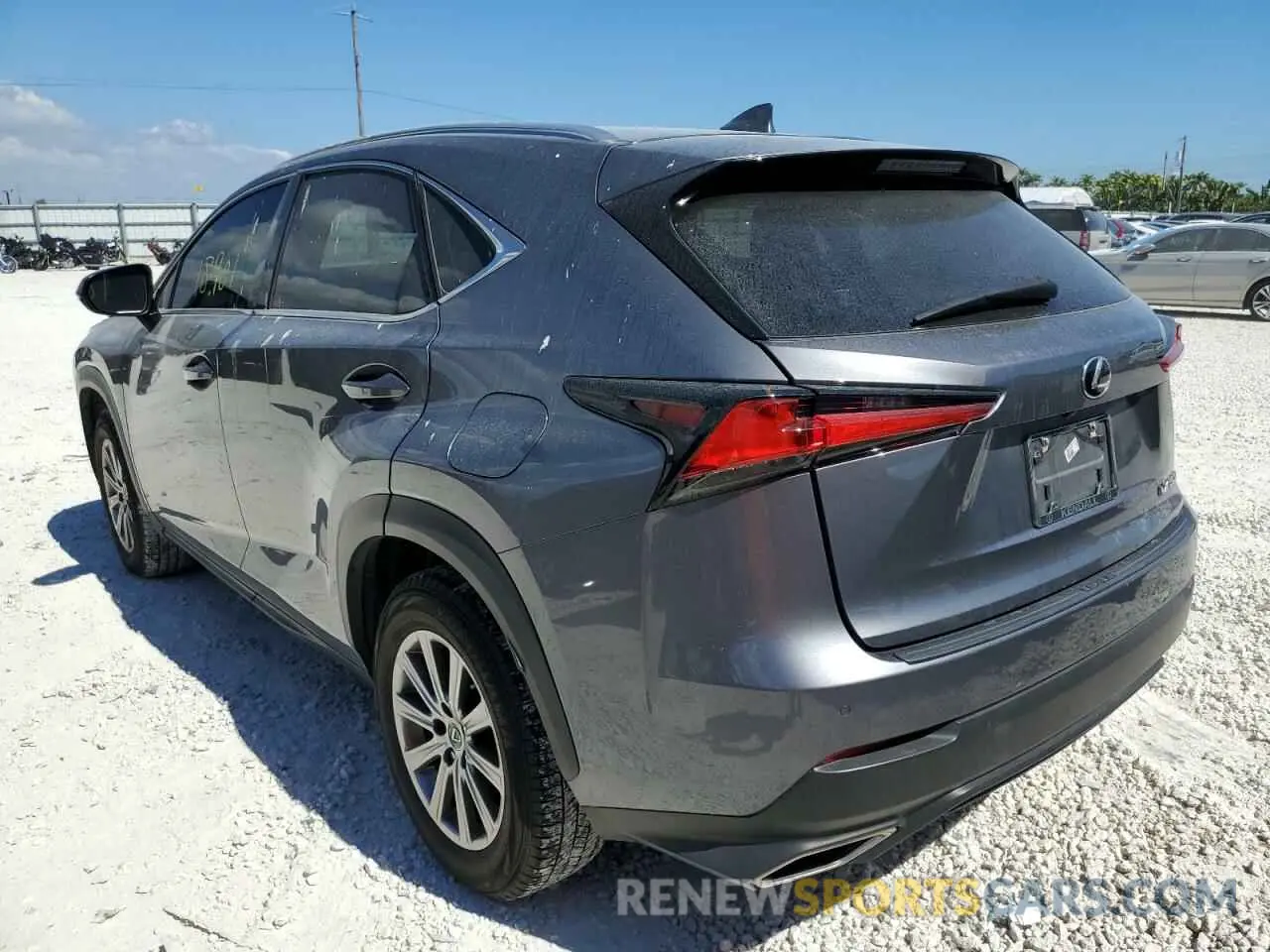 3 fotografías del automóvil dañado JTJDARBZ9L2176114 LEXUS NX 2020