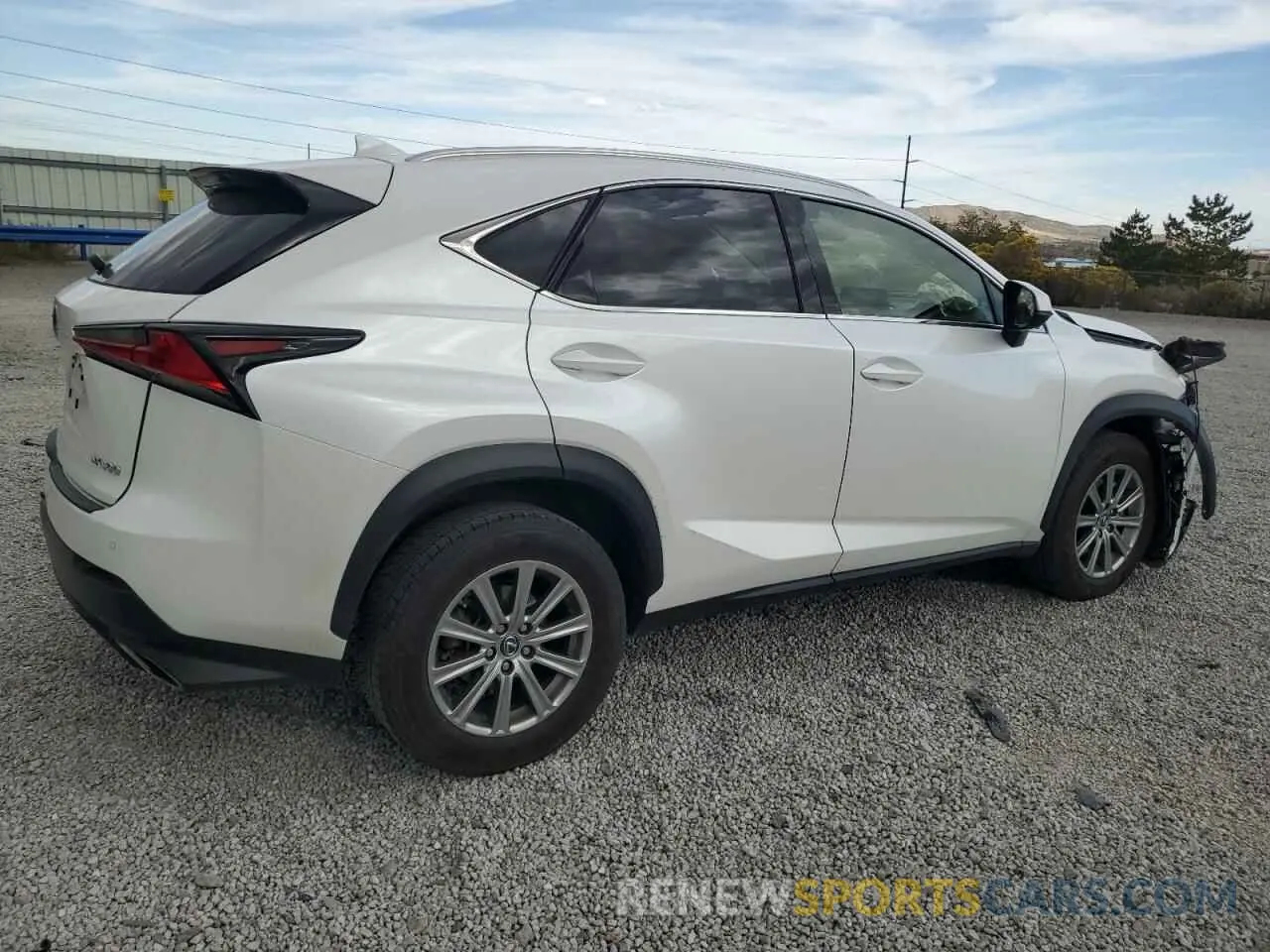 3 fotografías del automóvil dañado JTJDARDZ0L5009040 LEXUS NX 2020