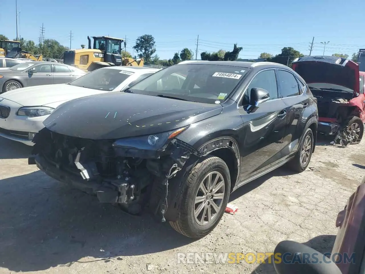 1 fotografías del automóvil dañado JTJDARDZ1L5011315 LEXUS NX 2020