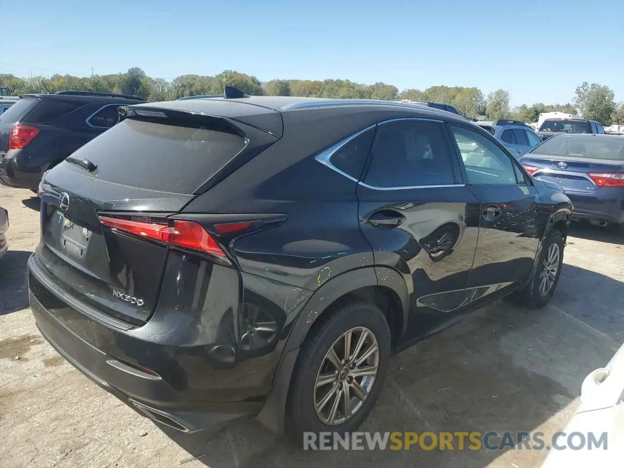 3 fotografías del automóvil dañado JTJDARDZ1L5011315 LEXUS NX 2020