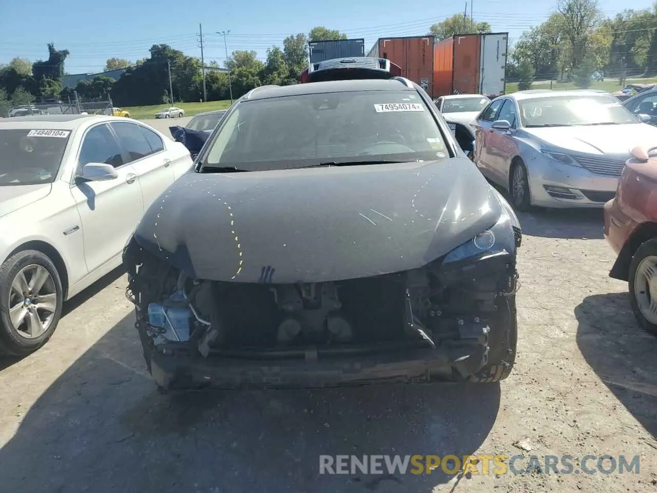 5 fotografías del automóvil dañado JTJDARDZ1L5011315 LEXUS NX 2020