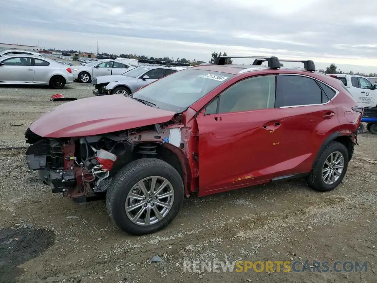 1 fotografías del automóvil dañado JTJDARDZ2L5016524 LEXUS NX 2020