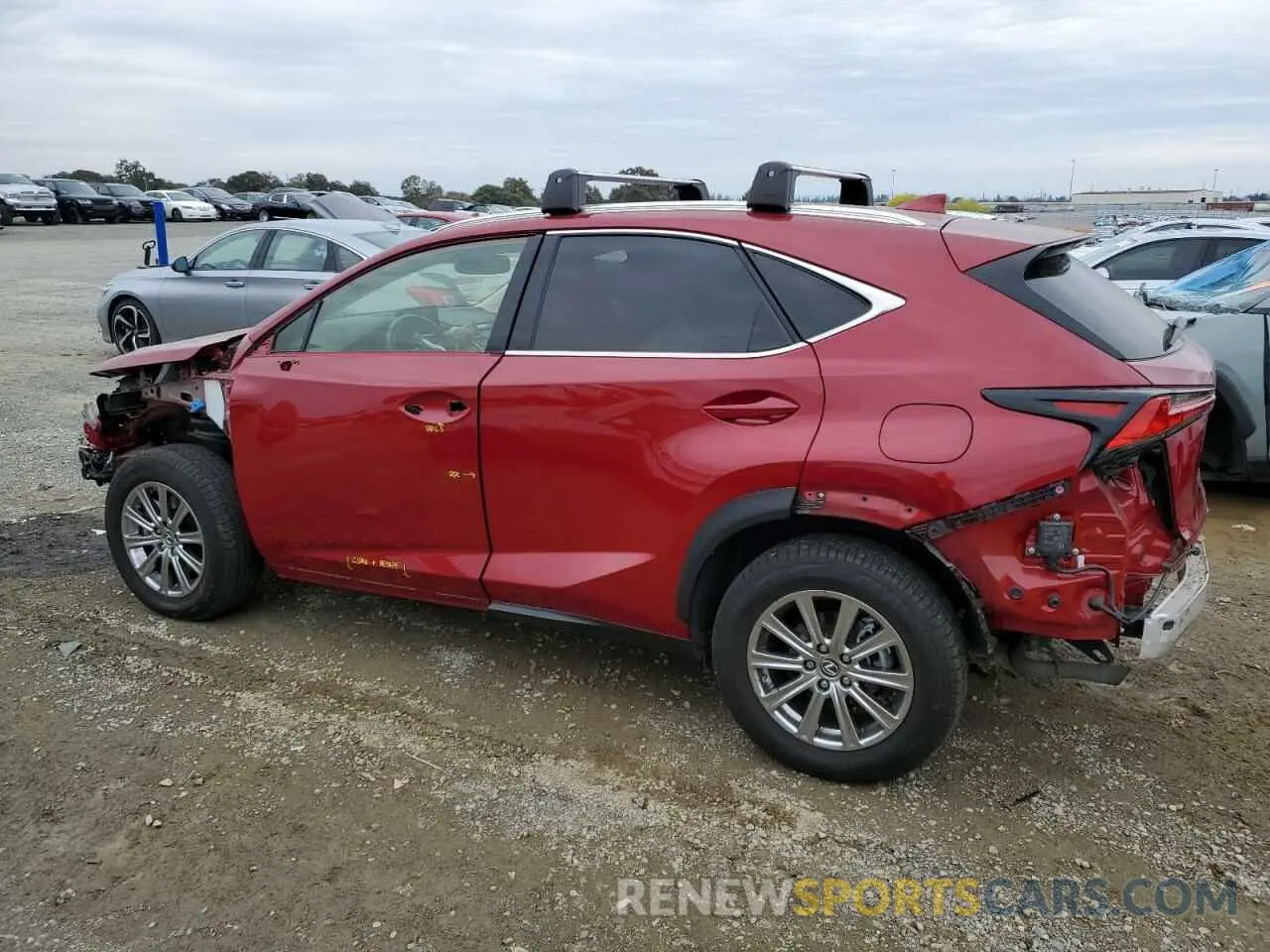 2 fotografías del automóvil dañado JTJDARDZ2L5016524 LEXUS NX 2020